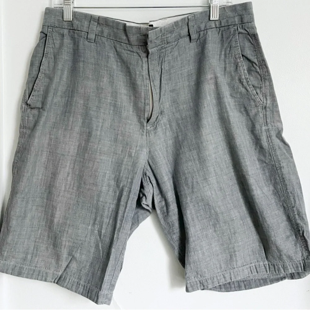 J. Crew • Flat Front Gray Club Shorts